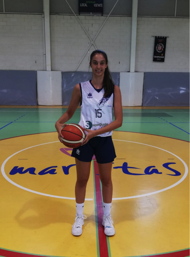 UNA JUGADORA DE MARISTAS, ÚNICA MURCIANA EN LA SELECCIÓN ESPAÑOLA DE BALONCESTO SUB13