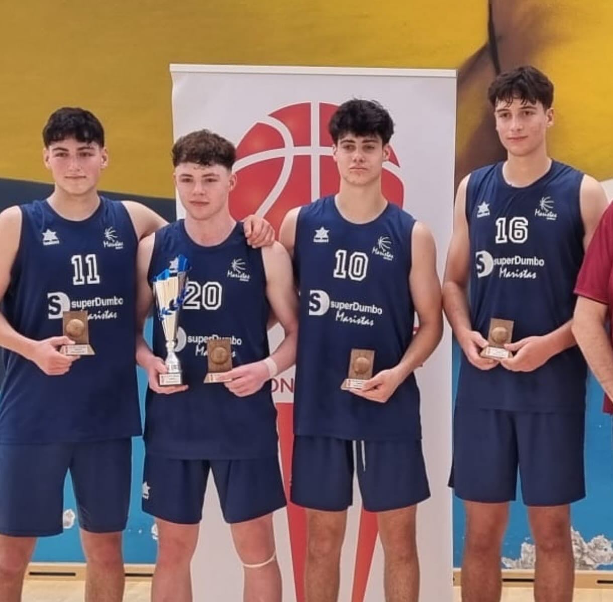 El Equipo 3×3 U17 de Club Baloncesto Maristas Murcia Representará a la Región en el Campeonato de España