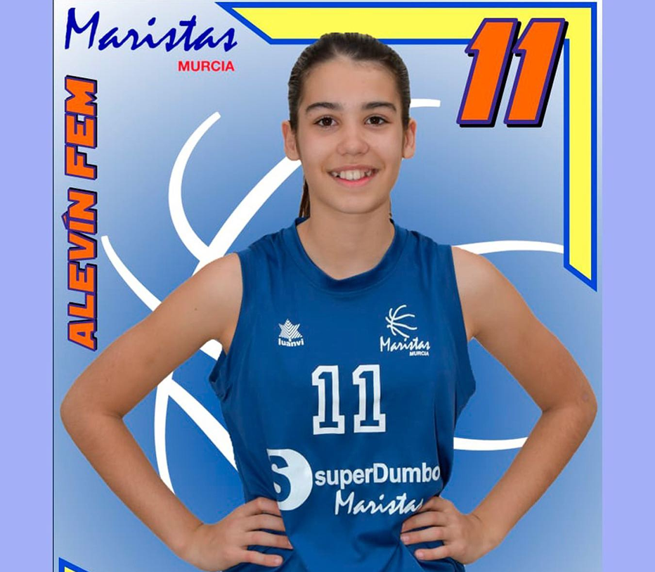 Lucía Llorente representará a la Comunidad en el Campeonato de España Minibasket