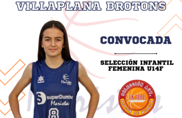 Olivia Villaplana Brotons convocada con la selección U14F